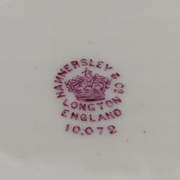 Hammersley & CO Tea Cup and Saucer Trio - Picture 8 of 9